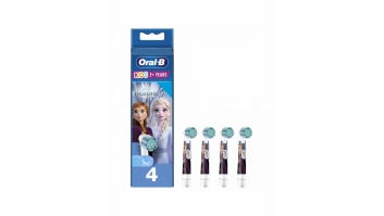 Oral-B | Toothbrush replacement | EB10 4 Frozen II | Heads | For kids | Number of brush heads included 4 | Number of teeth brushing modes Does not apply