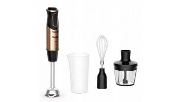 TEFAL | HB656G10 | Hand Blender | 1000 W | Number of speeds 20 | Black/Copper