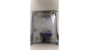 SALE OUT. Western Digital Hard Drive | Purple WD64PURZ | 5460 RPM | 6000 GB | REFURBISHED