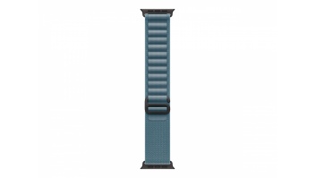 Apple 49mm Light Blue Alpine Loop - Medium - Black Titanium Finish | Apple