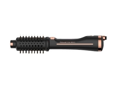Rowenta | Styling Hair Brush | CF9620 | Temperature (max) 80 °C | Number of heating levels 3 | Black/Gold Rose