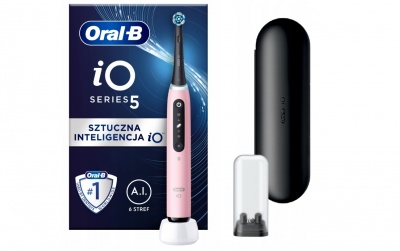 Oral-B iO5 Series Electric toothbrush, Pink | Oral-B