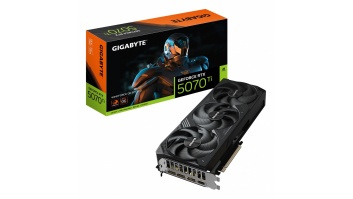 Graphics Card|GIGABYTE|NVIDIA GeForce RTX 5070 Ti|16 GB|GDDR7|256 bit|PCIE 5.0 16x|Triple slot Fansink|GV-N507TWF3OC-16GD1.0