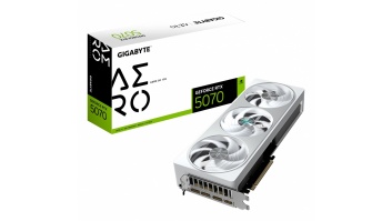 Graphics Card|GIGABYTE|NVIDIA|GeForce RTX 5070|2625 MHz|12 GB|GDDR7|192 bit|PCI Express x16 5.0|Active|GV-N5070AEROOC-12GD