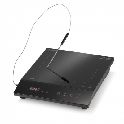 Caso | Table hob | TC 2400 ThermoControl | Number of burners/cooking zones 1 | Sensor touch | Black