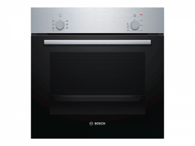 Bosch | Oven | HBF010BR1S | 66 L | A | Multifunctional | Manual | Knobs | Height 59.5 cm | Width 59.4 cm | Stainless steel