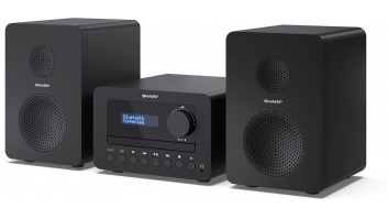 Sharp XL-B520D(BK) Tokyo Hi-Fi Micro System 2.0, FM/DAB/DAB+/USB, CD, Bluetooth 5.0, Aux-in, Black | Sharp | Tokyo Hi-Fi Micro System 2.0 | XL-B520D(BK) | Bluetooth | Black