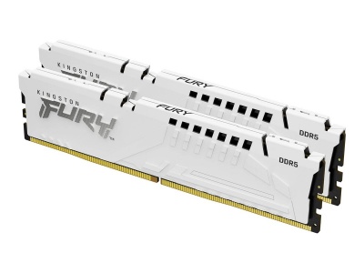 Kingston KF560C30BWEK2-32 32GB 6000MT/s DDR5 CL30 DIMM (Kit of 2) FURY Beast White EXPO | Kingston