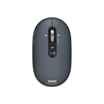 PORT CONNECT Mouse | PURE MAC | Wireless | Bluetooth | Gray