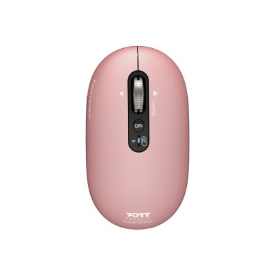 PORT CONNECT Mouse | PURE MAC | Wireless | Bluetooth | Pink
