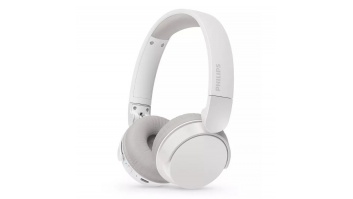 PHILIPS On-ear bezvadu austiņas, baltas