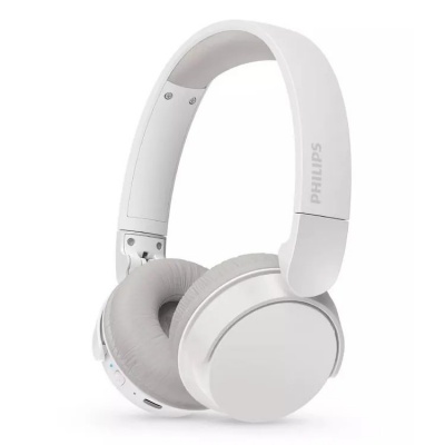 PHILIPS On-ear bezvadu austiņas, baltas