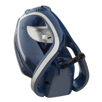 TEFAL Smart Protect Plus gludeklis, 2800W, zils/sudraba