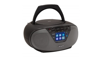 AIWA boombox sistēma ar bluetooth un TFT-LCD displeju, melns