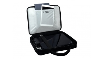 PORT DESIGNS | Courchevel | Fits up to size 17.3 " | Messenger - Briefcase | Shoulder strap | Black
