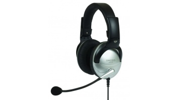 Koss | Headphones | SB45 | Wired | On-Ear | Microphone | Silver/Black | Noise canceling