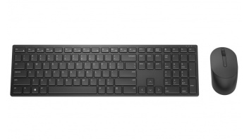 Dell | Pro Keyboard and Mouse (RTL BOX) | KM5221W | Keyboard and Mouse Set | Wireless | Batteries included | Wireless connection | US | Black