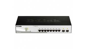 D-Link | 10-Port Gigabit Smart Managed Switch | DGS-1210-10 | Managed L2+ | Rackmountable