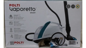SALE OUT. | Polti | Steam cleaner | PTEU0277 Vaporetto Smart 100_T | Power 1500 W | Steam pressure 4 bar | Water tank capacity 2 L | White | DAMAGED PACKAGING | Warranty 24 month(s)