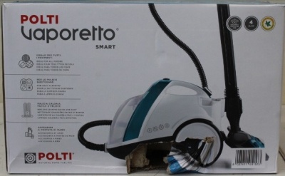 SALE OUT. | Polti | Steam cleaner | PTEU0277 Vaporetto Smart 100_T | Power 1500 W | Steam pressure 4 bar | Water tank capacity 2 L | White | DAMAGED PACKAGING | Warranty 24 month(s)