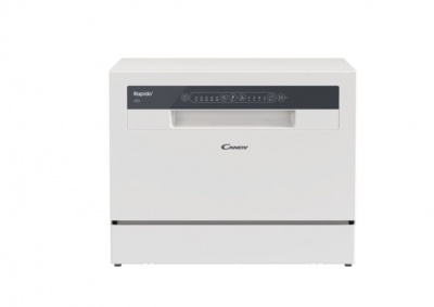 Candy Dishwasher | CP 6E51LW | Table | Width 55 cm | Number of place settings 6 | Number of programs 5 | Energy efficiency class E | White