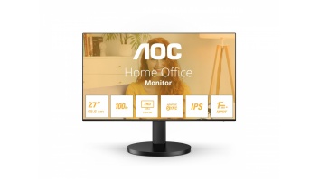 AOC 27B3HA2 | 27 " | IPS | 16:9 | 100 Hz | 1 ms | 1920 x 1080 pixels | 250 cd/m² | HDMI ports quantity 1 | Black | Warranty 24 month(s)