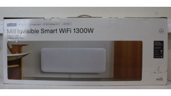 SALE OUT. Mill PA1300WIFI4 Panel Heater with WiFi Gen 4 1300 W Suitable for rooms 15-19 m² White IPX4 | Mill Invisible Smart WiFi Heater | PA1300WIFI4 | Panel Heater | 1300 W | Suitable for rooms up to 15-19 m² | White | DAMAGED PACKAGING, BIG DENT ON FRO