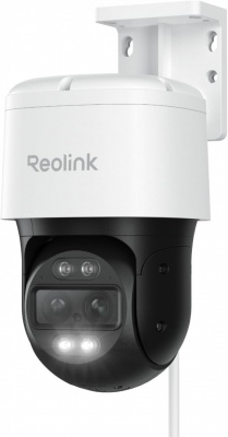 Reolink 4K Dual-Lens PoE Camera with Auto Tracking | TrackMix PoE | PTZ | 8 MP | 2.8mm/F1.6 | IP65 | H.264, H.265 | Micro SD, Max. 512 GB