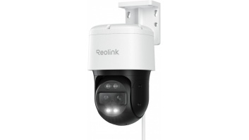 Reolink 4K Dual-Lens PoE Camera with Auto Tracking | TrackMix PoE | PTZ | 8 MP | 2.8mm/F1.6 | IP65 | H.264, H.265 | Micro SD, Max. 512 GB