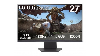 LCD Monitor|LG|27GS60QC-B|27"|Gaming/Curved|Panel VA|2560x1440|16:9|180 Hz|Matte|1 ms|Tilt|Colour Black|27GS60QC-B