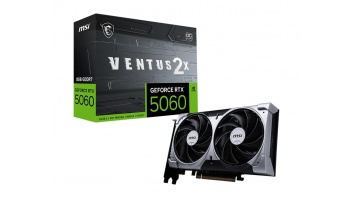 Graphics Card|MSI|NVIDIA GeForce RTX 5060|8 GB|GDDR7|128 bit|PCIE 5.0 16x|Dual Slot Fansink|RTX50608GVENTUS2XOC