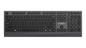 KEYBOARD MULTIMEDIA USB ENG/BLACK KB-MCH-06 GEMBIRD