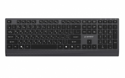 KEYBOARD MULTIMEDIA USB CYRILL/BLACK KB-MCH-06-CYRL GEMBIRD