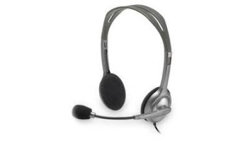 Logitech | LGT-H110 | Stereo headset | Black, Silver
