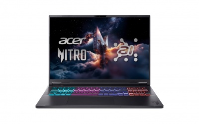 Acer | Nitro 18 AI AN18-61-R40J | Obsidian Black | 18 " | IPS | WQXGA | 2560 x 1600 pixels | AMD Ryzen AI 7 | 350 | 16 GB | DDR5 | Solid-state drive capacity 1000 GB | NVIDIA GeForce RTX 5070 | GDDR7 | 8 GB | Windows 11 Home | 802.11ax | Bluetooth version