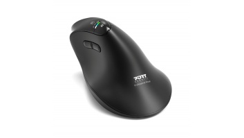 PORT CONNECT Mouse | ERGO AUDITOR | Wireless | Bluetooth, 2.4 GHz | Black