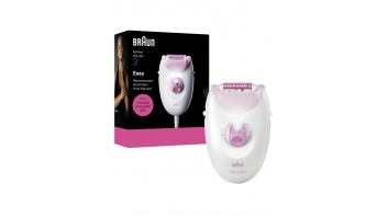 Braun Silk-épil 3 SE3-000 Epilator, White/Pink