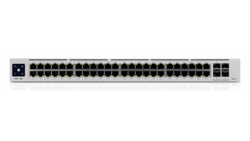 Switch|UBIQUITI|USW-PRO-48-POE|Type L3|Rack|48x10Base-T / 100Base-TX / 1000Base-T|4xSFP|PoE+ ports 48|600 Watts|USW-PRO-48-POE