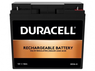 BATTERY 12V 18AH VRLA/DR18-12 DURACELL