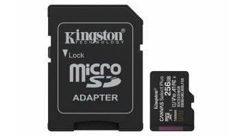 MEMORY MICRO SDXC 256GB UHS-I/W/ADAPTER SDCS3/256GB KINGSTON