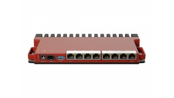 MikroTik | Router | L009UiGS-RM | No Wi-Fi | 10/100/1000 Mbit/s | Ethernet LAN (RJ-45) ports 8 | Mesh Support No | MU-MiMO No | No mobile broadband | 1x USB 3.0 type A