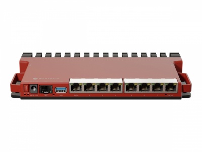 MikroTik | Router | L009UiGS-RM | No Wi-Fi | 10/100/1000 Mbit/s | Ethernet LAN (RJ-45) ports 8 | Mesh Support No | MU-MiMO No | No mobile broadband | 1x USB 3.0 type A