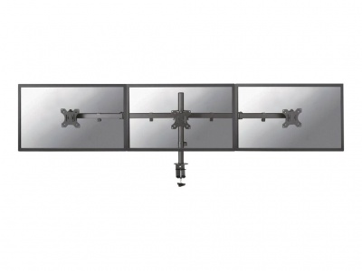 Neomounts Desk Mount | FPMA-D550D3BLACK Monitor Arm | Adjustable Height, Rotate, Tilt, Swivel | 10-27 " | Maximum weight (capacity) 6 kg | Black