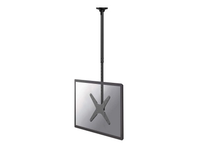 Neomounts Ceiling mount | FPMA-C340BLACK Monitor/TV mount ceiling screen | Adjustable Height, Rotate, Tilt, Swivel | 32-75 " | Maximum weight (capacity) 50 kg | Black