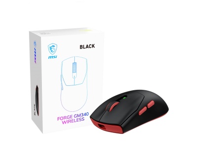 MSI FORGE GM340 | Wireless | 2.4 GHz, Bluetooth, USB 2.0