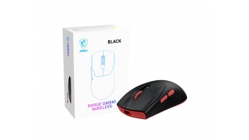 MSI FORGE GM340 | Wireless | 2.4 GHz, Bluetooth, USB 2.0