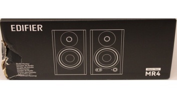 SALE OUT. Edifier MR4 Speaker, black | Edifier Speaker | MR4 | Warranty 24 month(s) | DAMAGED PACKAGING