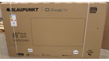 SALE OUT. Blaupunkt 65UGC5500S 65" (164cm) 4K Ultra HD Google TV | SALE OUT. Blaupunkt 4K TV | 65UGC5500S | 65 | Smart TV | Google TV | UHD | DAMAGED PACKAGING