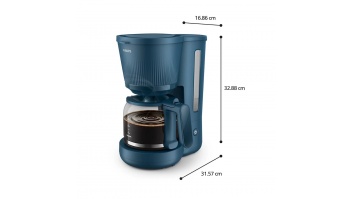 PHILIPS 3000. sērijas Basic Kafijas automāts, 1080 W, zils