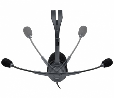 HEADSET STEREO H111/GREY 981-000593 LOGITECH